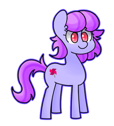Size: 701x771 | Tagged: safe, artist:handgunboi, oc, oc only, species:earth pony, species:pony, colored pupils, simple background, solo, white background