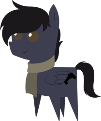 Size: 4978x5945 | Tagged: safe, artist:cosmiceclipsed, oc, oc only, oc:darkdj, species:pegasus, species:pony, pointy ponies, simple background, solo, transparent background