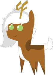 Size: 4673x6592 | Tagged: safe, artist:cosmiceclipsed, oc, oc only, oc:sirpsychojr, species:deer, species:pony, pointy ponies, simple background, transparent background