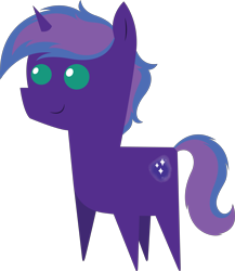 Size: 5007x5773 | Tagged: safe, artist:cosmiceclipsed, oc, oc only, oc:cosmic star, species:pony, pointy ponies, simple background, transparent background