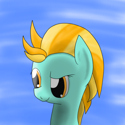 Size: 2600x2600 | Tagged: safe, artist:flashiest lightning, character:lightning dust, species:pegasus, species:pony, awesome, george costanza, misunderstanding, solo
