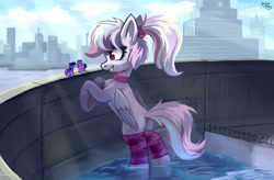 Size: 4562x3000 | Tagged: no source, safe, artist:amy-gamy, character:starlight glimmer, character:twilight sparkle, character:twilight sparkle (alicorn), oc, oc:windbreaker, species:alicorn, species:pony, female, giant pony, giantess, macro