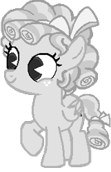 Size: 184x285 | Tagged: safe, artist:drypony198, character:cozy glow, black and white, black and white cartoon, bow, cartoon, cozybetes, cute, female, filly, grayscale, monochrome, pacman eyes