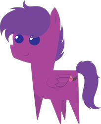 Size: 4971x6098 | Tagged: safe, artist:cosmiceclipsed, oc, oc only, oc:phase, species:pegasus, species:pony, male, pegasus oc, pointy ponies, simple background, solo, stallion, transparent background, wings