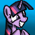 Size: 50x50 | Tagged: safe, artist:burning-heart-brony, character:twilight sparkle, species:pony, species:unicorn, animated, clapping, female, gif, happy, simple background, solo