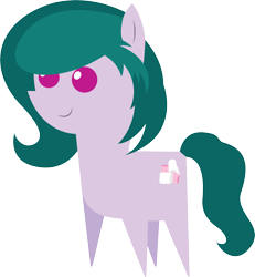 Size: 5373x5808 | Tagged: safe, artist:cosmiceclipsed, derpibooru original, oc, oc only, oc:lilac marshmallow, species:earth pony, species:pony, female, mare, pointy ponies, simple background, solo, transparent background
