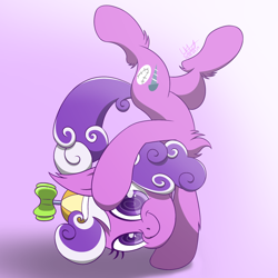 Size: 1600x1600 | Tagged: safe, artist:livehotsun, character:screwball, species:pony, cute, female, mare, smiling, solo