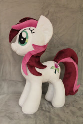 Size: 1504x2256 | Tagged: safe, artist:whitedove-creations, character:roseluck, species:earth pony, species:pony, irl, photo, plushie, solo