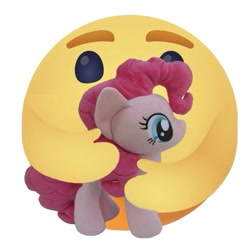 Size: 675x681 | Tagged: safe, artist:ponylover88, character:pinkie pie, 4de, care emoji, facebook, female, irl, photo, plushie