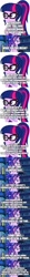 Size: 500x4550 | Tagged: safe, artist:thebarsection, edit, edited screencap, editor:lord you know who, screencap, character:starlight glimmer, character:twilight sparkle, my little pony:equestria girls, atop the fourth wall, comic, coronavirus, covid-19, fanfic art, linkara, screencap comic