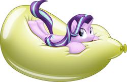 Size: 2244x1444 | Tagged: safe, artist:bladedragoon7575, character:starlight glimmer, species:pony, species:unicorn, balloon, blep, cute, female, glimmerbetes, mare, simple background, smiling, solo, tongue out, transparent background, vector