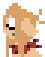 Size: 45x57 | Tagged: safe, artist:coco-drillo, oc, oc only, oc:cocodrillo, species:earth pony, species:pony, animated, bust, clothing, crying, duality, excited, floppy ears, glasses, messy mane, pixel animation, pixel art, pixel art animation, sad, scar, scarf, simple background, solo, starry eyes, stitches, tears of pain, transparent background, wingding eyes