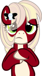 Size: 803x1450 | Tagged: safe, artist:crystalponyart7669, artist:darkpinkmonster, base used, oc, oc only, oc:lumi, species:earth pony, species:pony, eye clipping through hair, female, mare, simple background, solo, transparent background