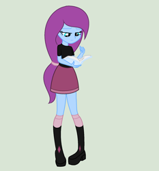 Size: 1458x1564 | Tagged: safe, artist:lominicinfinity, base used, oc, oc:daydream, my little pony:equestria girls, book, clothing, shirt, simple background, skirt, solo