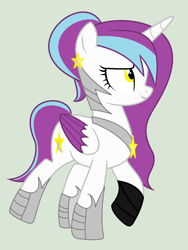 Size: 1117x1485 | Tagged: safe, artist:lominicinfinity, base used, oc, oc:moonlight dust, species:alicorn, species:pony, female, mare, simple background, solo