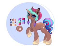 Size: 2756x2216 | Tagged: safe, artist:evlass, oc, species:pony, species:unicorn, adoptable, auction, solo, ych example, your character here