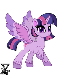 Size: 4300x4600 | Tagged: safe, artist:theretroart88, character:twilight sparkle, character:twilight sparkle (alicorn), species:alicorn, species:pony, my little pony:pony life, g4.5 to g4, hoof fluff, simple background, transparent background