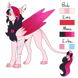 Size: 1250x1259 | Tagged: safe, artist:clay-bae, oc, oc:jericho, hybrid, male, reference sheet, simple background, solo, transparent background