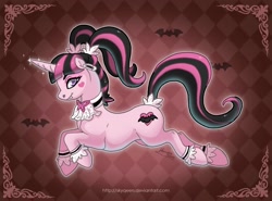 Size: 2200x1626 | Tagged: safe, artist:almairis, draculaura, monster high, ponified