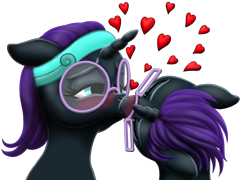 Size: 2713x1952 | Tagged: safe, artist:vasillium, oc, oc only, oc:nox (rule 63), oc:nyx, species:alicorn, species:pony, g4, accessories, adorable face, adorkable, alicorn oc, bedroom eyes, blushing, brother, brother and sister, colt, cute, diabetes, dork, eyelashes, eyes open, family, female, filly, floating heart, glasses, headband, heart, heartwarming, horn, in love, incest, kissing, looking, love, male, nostrils, nyxabetes, ponidox, prince, princess, r63 paradox, r63 shipping, romance, romantic, royalty, rule 63, rule63betes, self paradox, self ponidox, selfcest, shipping, sibling bonding, sibling love, siblings, simple background, sister, sweet, transparent background, twincest, twins, wall of tags, wincest, wings