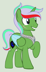 Size: 1950x3074 | Tagged: safe, artist:lominicinfinity, oc, oc:galaxy night, species:alicorn, species:pony, g4, male, simple background, solo, stallion, two toned wings, wings