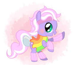 Size: 679x593 | Tagged: safe, artist:disfiguredstick, character:baby lickety split, g1, female, g1 to g4, generation leap, solo