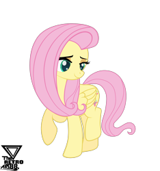Size: 4300x4600 | Tagged: safe, artist:theretroart88, character:fluttershy, species:pegasus, species:pony, g4, simple background, transparent background, vector