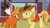 Size: 10000x5625 | Tagged: safe, artist:jadethepegasus, character:braeburn, character:little strongheart, ship:braeheart, g4, female, male, shipping, straight