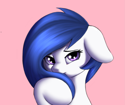 Size: 1995x1671 | Tagged: safe, artist:derpx1, oc, oc only, oc:sirius dreams, species:pony, g4, bust, female, mare, portrait, shy, simple background, solo