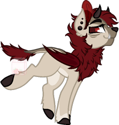 Size: 608x642 | Tagged: safe, artist:sweethearttarot, oc, oc only, species:pony, g4, chest fluff, simple background, solo, transparent background