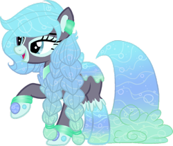 Size: 974x821 | Tagged: safe, artist:sweethearttarot, oc, oc only, species:pony, g4, braid, simple background, solo, transparent background