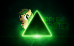 Size: 1920x1200 | Tagged: safe, artist:vexx3, character:apple fritter, apple family member, cutie mark, vector, wallpaper