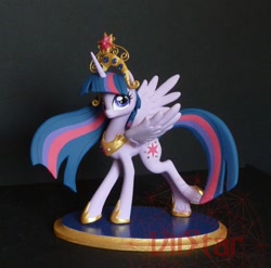 Size: 810x800 | Tagged: safe, artist:viistar, character:twilight sparkle, character:twilight sparkle (alicorn), species:alicorn, species:pony, big crown thingy, craft, crown, element of magic, female, hoof shoes, irl, jewelry, mare, merchandise, peytral, photo, regalia, sculpture, ultimate twilight