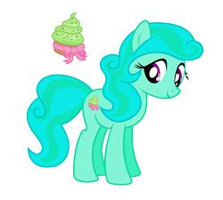 Size: 5000x4500 | Tagged: safe, artist:northernthestar, oc, oc only, oc:mint chip, species:earth pony, species:pony, absurd resolution, simple background, transparent background, vector