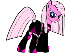 Size: 1024x768 | Tagged: safe, artist:omegaridersangou, character:pinkamena diane pie, character:pinkie pie, g3, g4, dark dream, g3 to g4, generation leap, precure, pretty cure, recolor, yes! precure 5