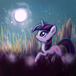 Size: 600x600 | Tagged: safe, artist:fajeh, character:twilight sparkle, character:twilight sparkle (unicorn), species:pony, species:unicorn, female, mare, solo
