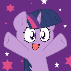 Size: 558x553 | Tagged: safe, artist:pupster0071, character:twilight sparkle, female, nya, solo