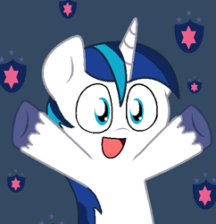 Size: 537x554 | Tagged: safe, artist:pupster0071, character:shining armor, male, nya, solo