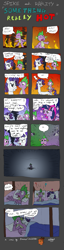Size: 1280x4985 | Tagged: safe, artist:greenlinzerd, character:rarity, character:spike, character:twilight sparkle, ship:sparity, comic, female, male, older, shipping, straight