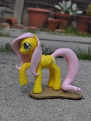 Size: 2251x2990 | Tagged: safe, artist:blindfaith-boo, character:fluttershy, sculpture