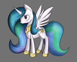 Size: 5000x4000 | Tagged: safe, artist:php64, character:princess celestia, species:pony, female, gray background, simple background, solo
