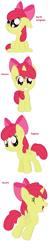 Size: 848x4064 | Tagged: safe, artist:pupster0071, character:apple bloom, species:alicorn, species:pegasus, species:pony, species:unicorn, alicornified, all pony races, bloomicorn, flapple bloom, race swap