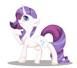 Size: 2800x2500 | Tagged: safe, artist:pastelflakes, character:rarity, female, solo