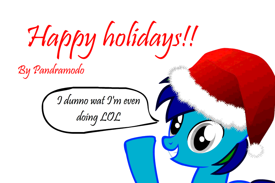 Size: 900x600 | Tagged: safe, artist:pandramodo, oc, oc only, animated, christmas, solo
