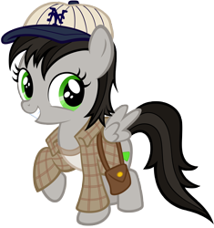 Size: 9405x10000 | Tagged: safe, artist:dentist73548, artist:tygerbug, absurd resolution, crossover, indiana jones, ponified, scootaround, short round, simple background, solo, transparent background, vector