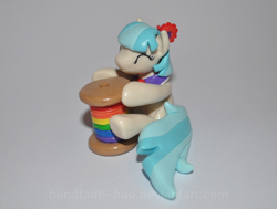 Size: 812x613 | Tagged: safe, artist:blindfaith-boo, character:coco pommel, cute, rainbow thread, sculpture
