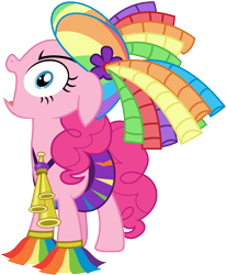 Size: 6000x7273 | Tagged: safe, artist:lahirien, character:pinkie pie, episode:rainbow falls, g4, my little pony: friendship is magic, .ai available, absurd resolution, cheerleader, cheerleader pinkie, clothing, cute, diapinkes, faec, female, simple background, skirt, solo, transparent background, vector