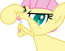 Size: 4910x3895 | Tagged: safe, artist:gray-gold, character:fluttershy, female, simple background, smile hd, solo, transparent background, vector