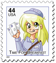 Size: 292x327 | Tagged: safe, artist:xkappax, character:derpy hooves, humanized, stamp