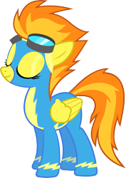 Size: 2950x4169 | Tagged: safe, artist:baumkuchenpony, character:spitfire, .svg available, clothing, simple background, transparent background, uniform, vector, wonderbolts